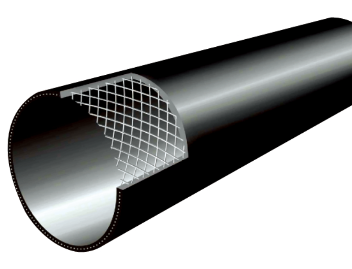 Steel Mesh Skeleton Paste (PE) Composite Pipe